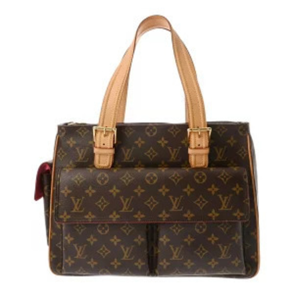 Louis Vuitton Monogram Multipli Cite Brown Canvas Tote Bag